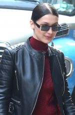 BELLA HADID Out and About in New York 03/21/2017
