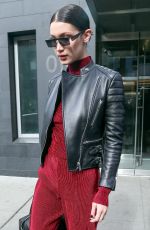 BELLA HADID Out and About in New York 03/21/2017