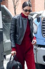 BELLA HADID Out and About in New York 03/21/2017