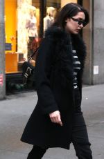 BELLA HADID Out and About in New York 03/28/2017