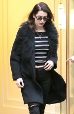 BELLA HADID Out and About in New York 03/28/2017