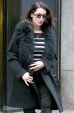 BELLA HADID Out and About in New York 03/28/2017