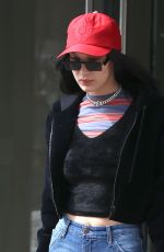 BELLA HADID Out in New York 03/15/2017