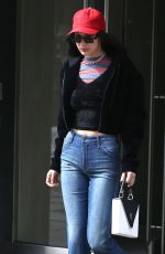 BELLA HADID Out in New York 03/15/2017