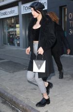 BELLA HADID Out in New York 03/17/2017