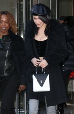 BELLA HADID Out in New York 03/17/2017