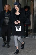 BELLA HADID Out in New York 03/17/2017