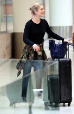 BELLA HEATHCOTE Arrives at Sydney Airport 02/25/2017