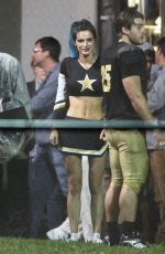 BELLA THORNE on the Set of Assassination Nation in New Orleans 03/o8/2017