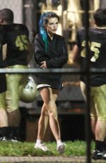 BELLA THORNE on the Set of Assassination Nation in New Orleans 03/o8/2017