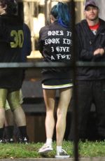 BELLA THORNE on the Set of Assassination Nation in New Orleans 03/o8/2017
