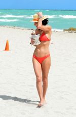 BETHENNY FRANKEL in Bikini, on the Beach in Miami 03/04/2017