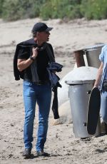 BIANCA BREE at a Beach in Malibu 03/24/2017