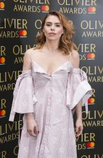 BILLIE PIPER at Olivier Awards Nominees Luncheon in London 03/10/2017