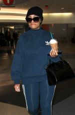 BLAC CHYNA at LAX Airport in Los Angeles 03/01/2017
