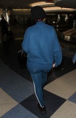 BLAC CHYNA at LAX Airport in Los Angeles 03/01/2017
