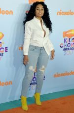 BLAC CHYNA at Nickelodeon 2017 Kids’ Choice Awards in Los Angeles 03/11/2017