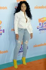 BLAC CHYNA at Nickelodeon 2017 Kids’ Choice Awards in Los Angeles 03/11/2017