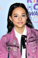 BREANNA YDE at Nickelodeon 2017 Kids’ Choice Awards in Los Angeles 03/11/2017