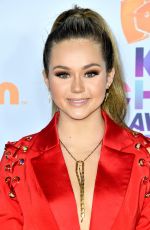 BREC BASSINGER at Nickelodeon 2017 Kids’ Choice Awards in Los Angeles 03/11/2017