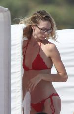 BRIANNA ADDOLORATO in Bikini at a Beach in Miami 03/14/2014