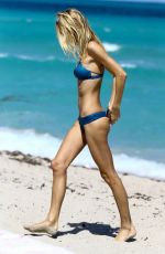 BRIANNA ADDOLORATO in Bikini at a Beach in Miami 03/20/2017