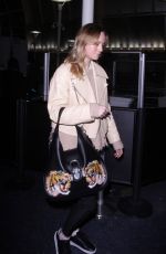 BRIE LARSON at LAX Airport in Los Angeles 03/07/2017
