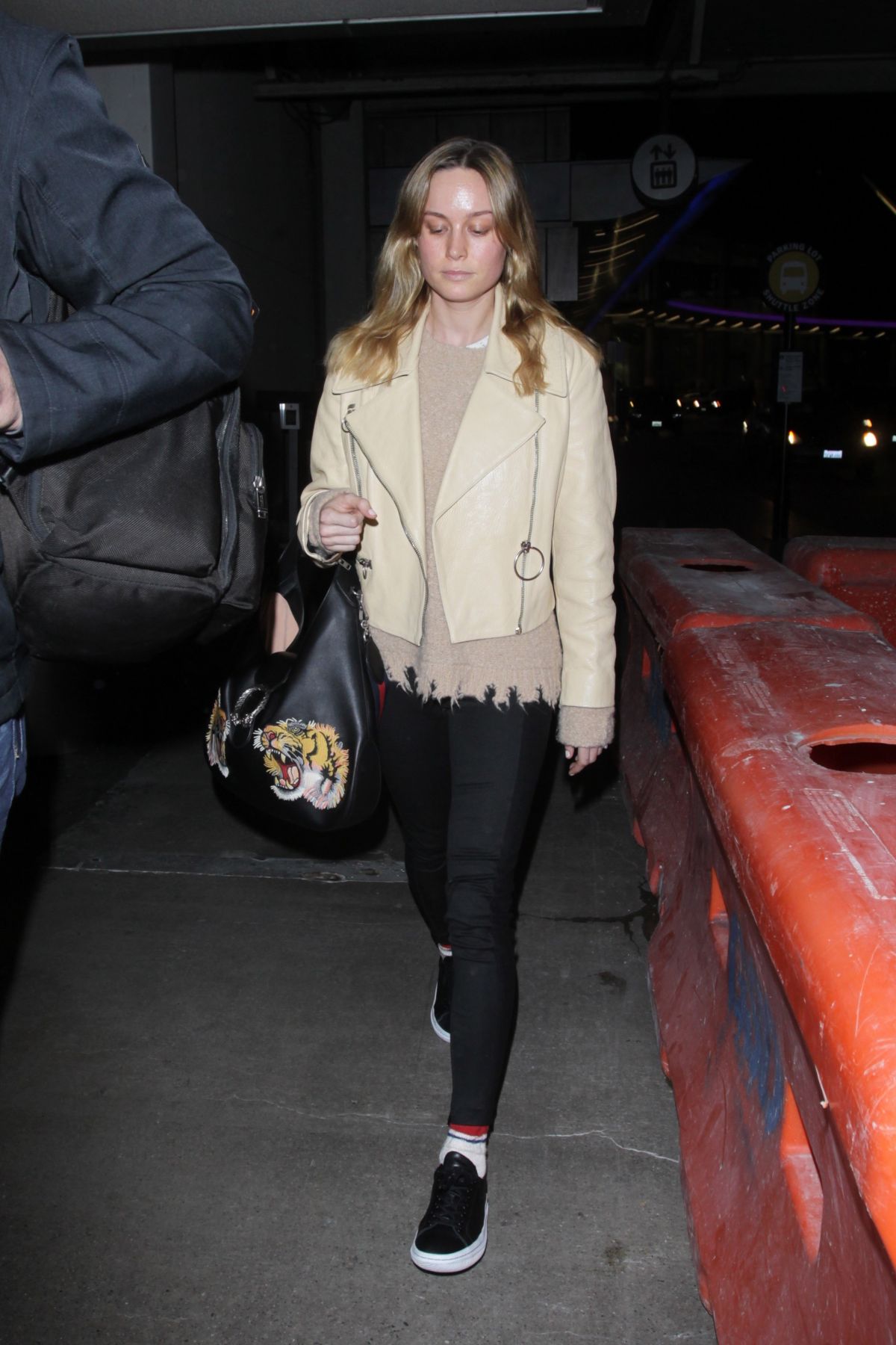 BRIE LARSON at LAX Airport in Los Angeles 03/07/2017 – HawtCelebs
