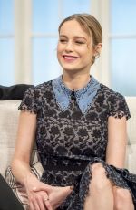 BRIE LARSON at Lorraine TV Show in London 03/02/2017