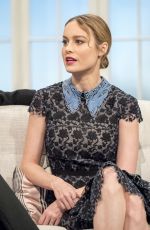 BRIE LARSON at Lorraine TV Show in London 03/02/2017