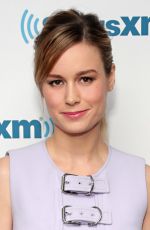 BRIE LARSON at SiriusXM in New York 03/06/2917