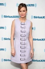 BRIE LARSON at SiriusXM in New York 03/06/2917