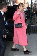 BRIE LARSON Leaves AOL Studios in New York 03/06/2017