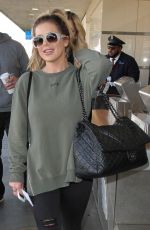 BRIELLE BIERMANN at LAX Airport in Los Angeles 03/01/2017