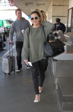 BRIELLE BIERMANN at LAX Airport in Los Angeles 03/01/2017