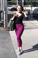 BRITTANY CHERRY Arrives at Dancing with the Stars Studio in Los Angeles 03/24/2017
