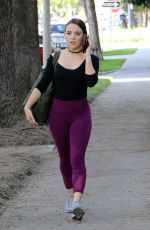 BRITTANY CHERRY Arrives at Dancing with the Stars Studio in Los Angeles 03/24/2017