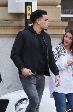 BROOKE VINCENT Leaves Rosso Restaurant in Manchester 03/23/2017