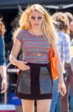 BUSY PHILIPPS on the Set of The Sackett Sisters in Los Angeles 03/29/2017