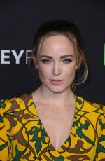 CAITY LOTZ at Heroes & Aliens Panel at Paleyfest in Hollywood 03/18/2017