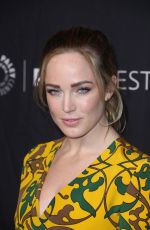 CAITY LOTZ at Heroes & Aliens Panel at Paleyfest in Hollywood 03/18/2017