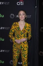 CAITY LOTZ at Heroes & Aliens Panel at Paleyfest in Hollywood 03/18/2017