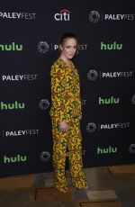 CAITY LOTZ at Heroes & Aliens Panel at Paleyfest in Hollywood 03/18/2017