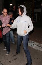 CAMILA CABELLO Out for Dinner in West Hollywood 03/07/2017