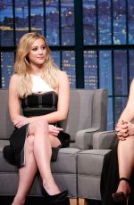 CAMILA MENDES and LILI REINHART at Late Show with Seth Meyers in New York 01/27/2017