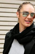 CANDICE SWANEPOEL in Ripped Jeans Out Shopping in New York 03/24/2017