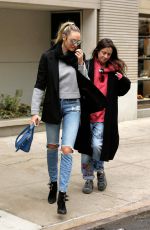 CANDICE SWANEPOEL in Ripped Jeans Out Shopping in New York 03/24/2017