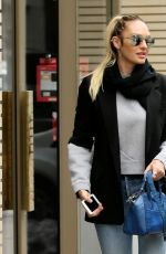 CANDICE SWANEPOEL in Ripped Jeans Out Shopping in New York 03/24/2017