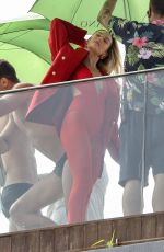 CANDICE SWANEPOEL on the Set of a Photoshooting for Vogue Brasil in Rio De Janeiro 03/11/2017