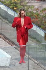 CANDICE SWANEPOEL on the Set of a Photoshooting for Vogue Brasil in Rio De Janeiro 03/11/2017
